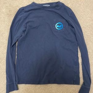 Blue vineyard vines used long sleeve shirt